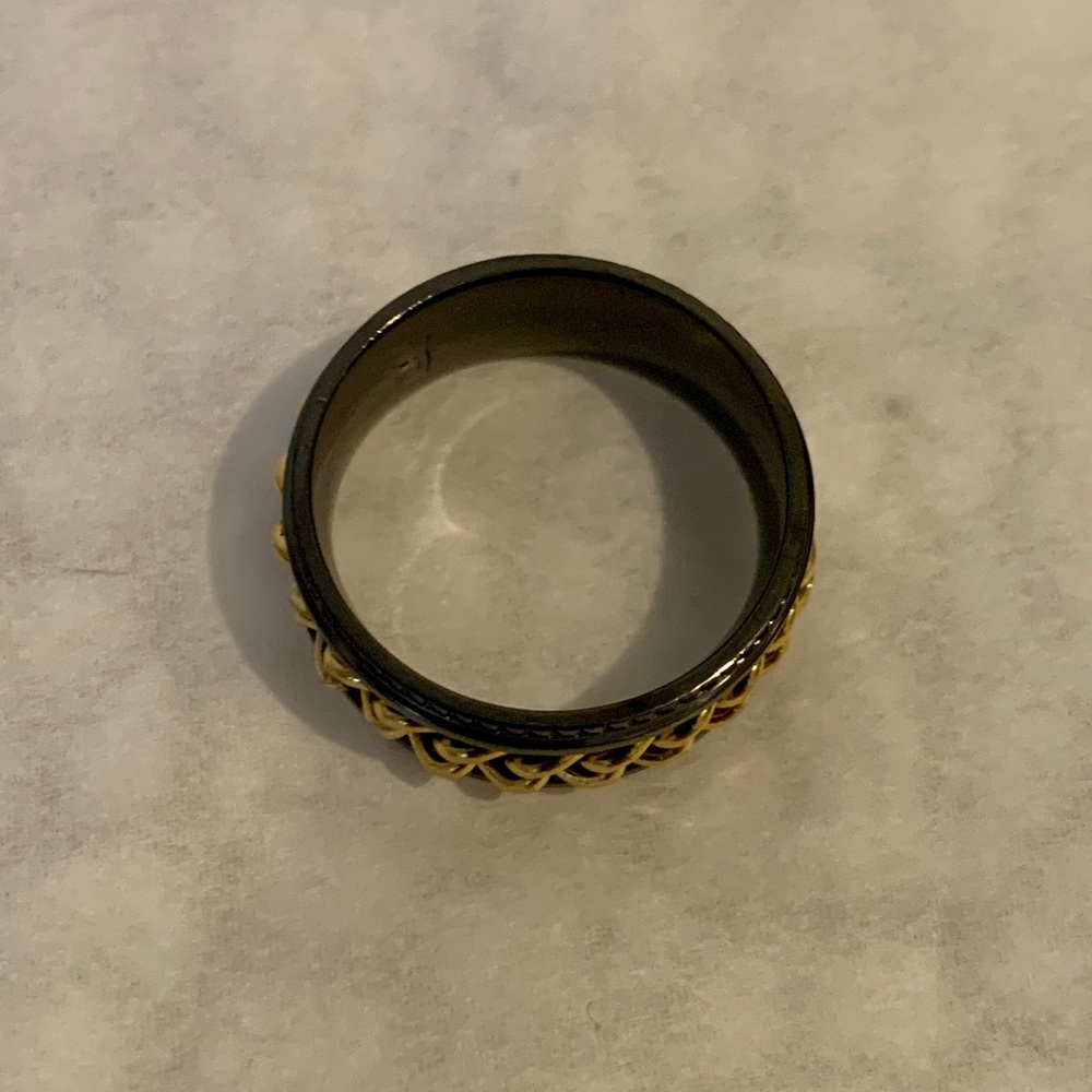 SOLD❗️Stainless Steel Rotatable Men’s Ring Size 8 - Picture 4 of 6